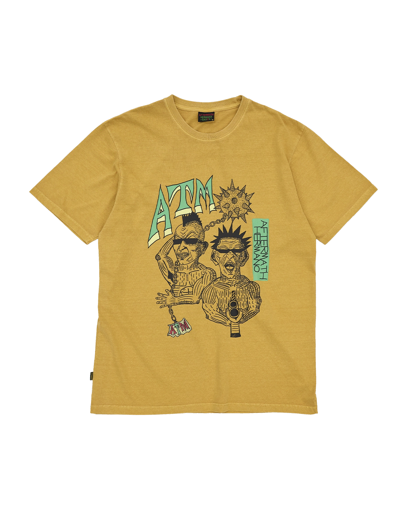 [AFTERMATH] AFTERMATH PIG DYED CLUB TEE /追跡付 AFTERMATH PIG DYED CLUB TEE